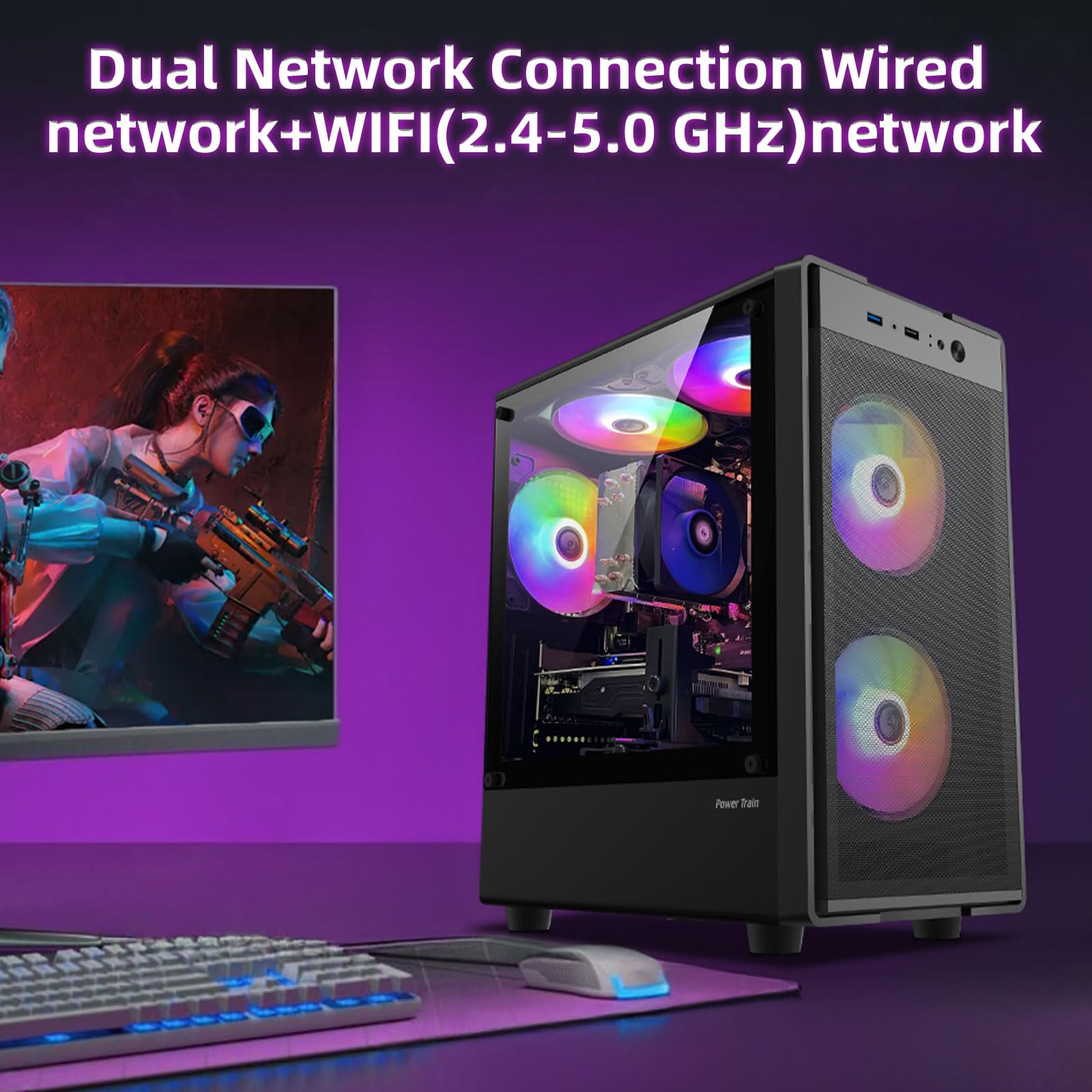 Amazon.co.jp: 内蔵ゲーミングPCデスクトップコンピューター、Intel Amazon.co.jp: 内蔵ゲーミングPCデスクトップコンピューター、Intel
